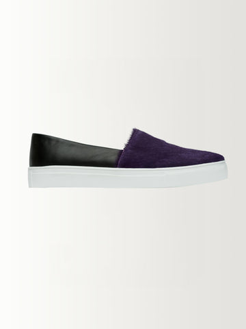 JACQUES SKATE SHOE W PONY HAIR