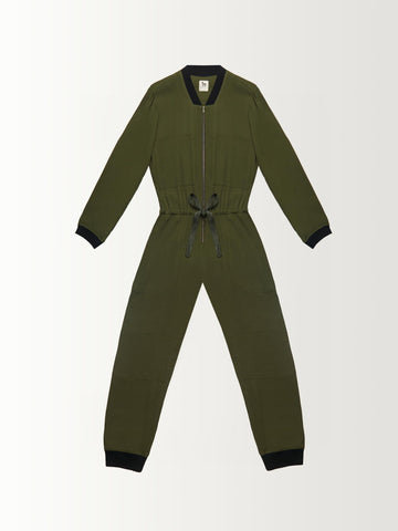 L/S TWO PATCH JUMPSUIT