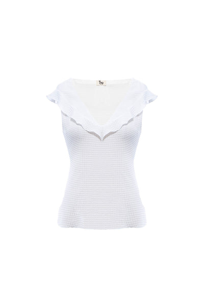 SLEEVELESS SAILOR TOP