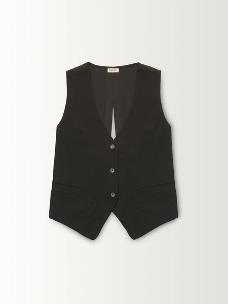 VEST W/ PEEK-A-BOO BACK