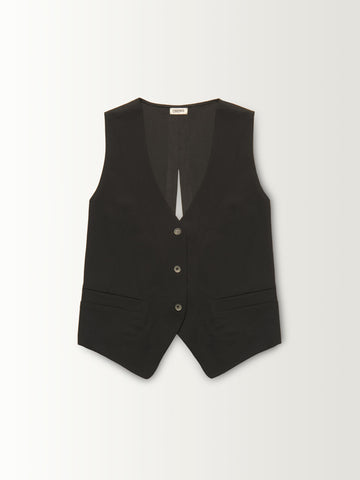 VEST W/ PEEK-A-BOO BACK