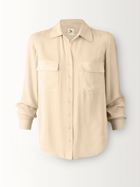 L/S TWO POCKET BLOUSE