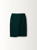 DRAPE FRONT SKIRT
