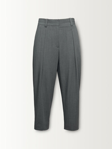 PLEATED TROUSER