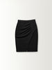 PLEATED SIDE SKIRT